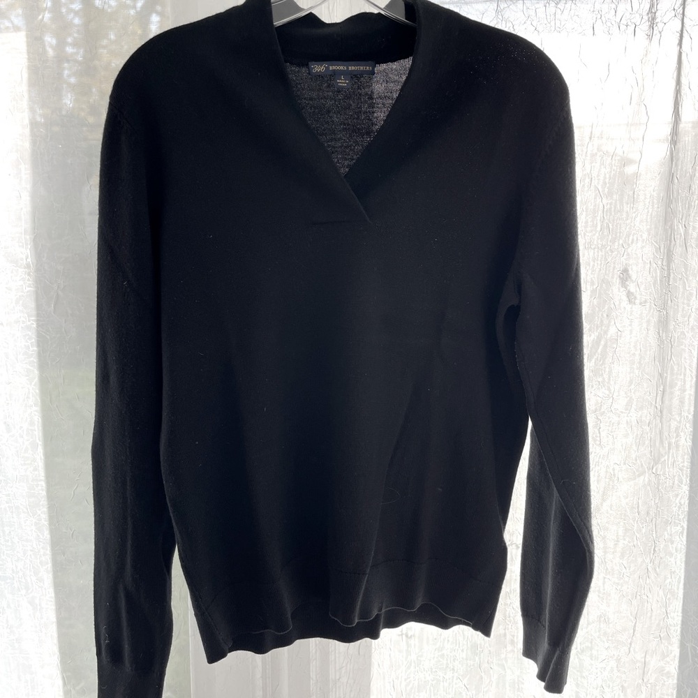 Brooks brothers womens v sweater size large